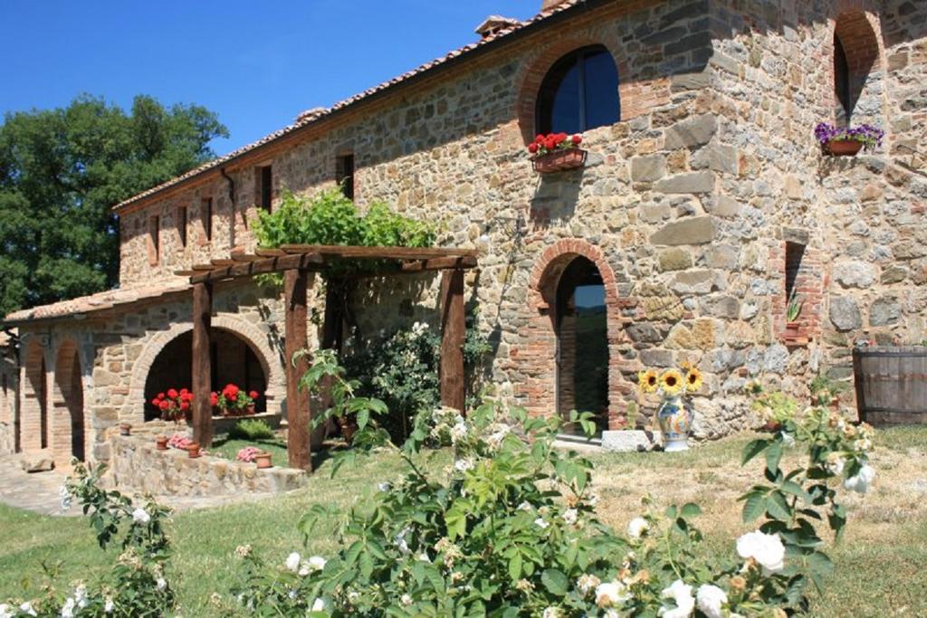 Le Piane Villa Castiglione dʼOrcia Kültér fotó